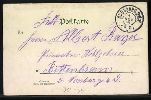 AK Artillerie-Soldat während einer Feuerpause