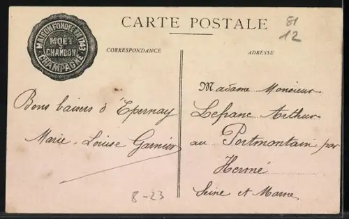 AK Moet & Chandon, Vue d`une Cave