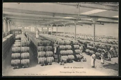 AK Moet & Chandon, Emmagasinage des Vins en Fûts