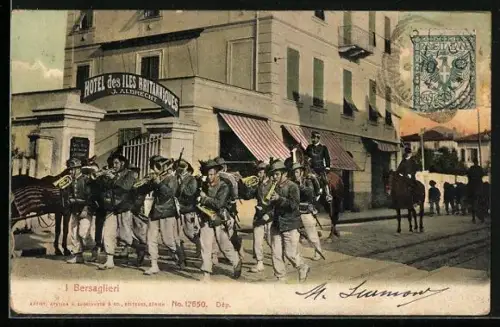 AK Bersaglieri, italienische Infanterie
