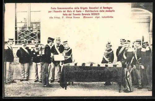 AK Festa Commemorativa della Brigata Granatieri di Sardegna, Infanterie