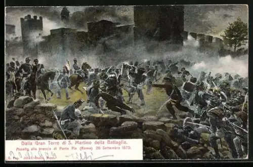 AK Dalla Gran Torre di S. Martino della Battaglia, Infanterie