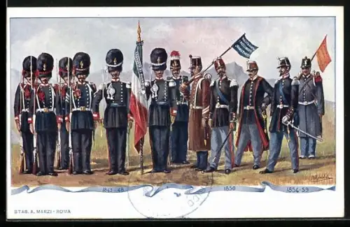 AK Granatieri di Sardegna, Infanterie