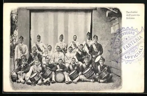 AK Tamburini dell`esercito Italiano