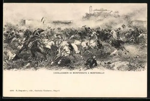 AK Cavalleggeri di Monferrato a Montebello, Kavallerie