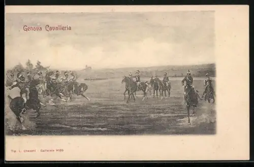 AK Genova Cavalleria, Kavallerie