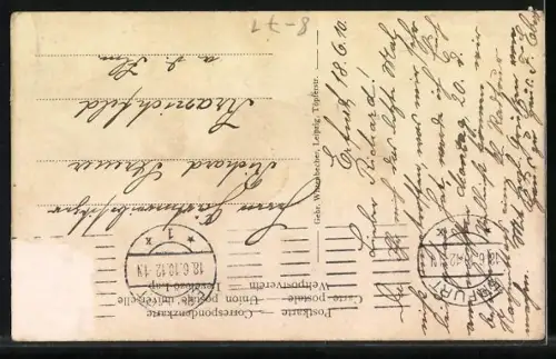AK Arthur Schmidts Damentrompeterkorps Thuringia
