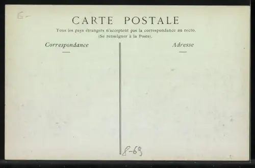 AK Orléans, Les Gendarmes en tête du cortège, Polizei