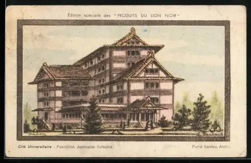 AK Reklame für Produits du Lion Noir