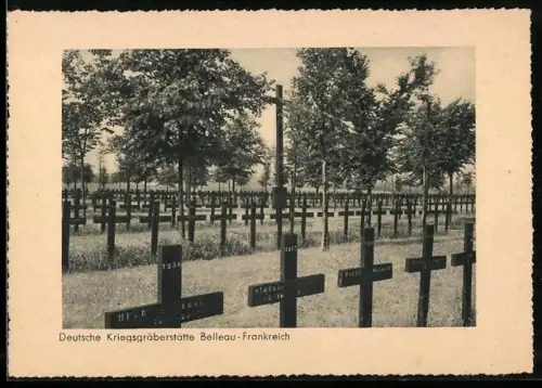 AK Deutsche Kriegsgräberstätte Belleau