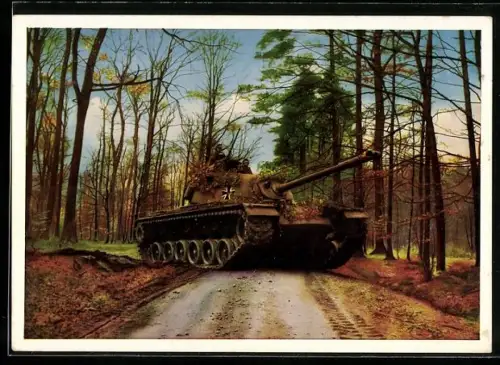 AK Die Deutsche Bundeswehr, Panzer M 48