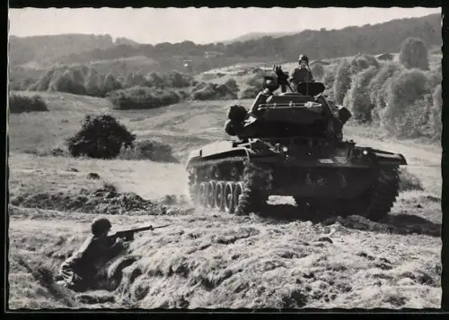 AK Bundeswehr im Manöver, Panzer M 48