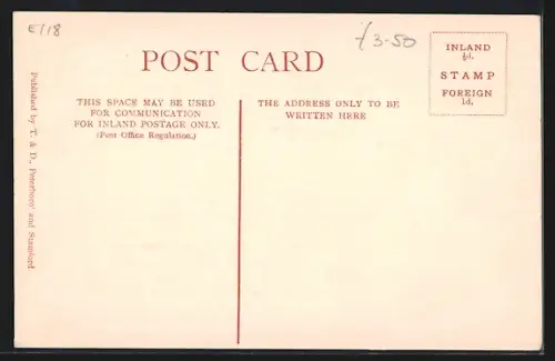 AK Peterborough, Long Causeway, Strassenbahn