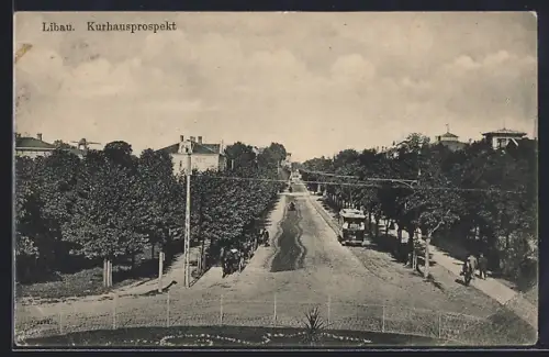 AK Libau, Kurhausprojekt, Strassenbahn