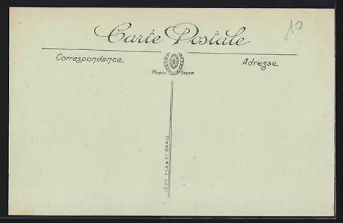 AK Le Cannet, L`Hotel des Anges et le Boulevard Carnot, Strassenbahn