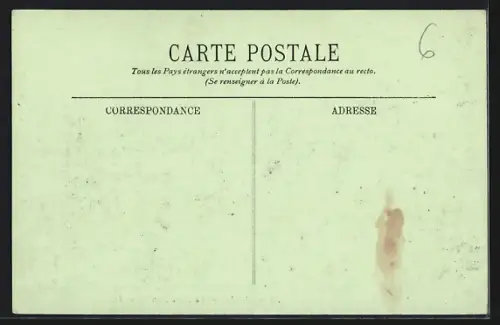 AK Cannes, La Rue d`Antibes, Strassenbahn