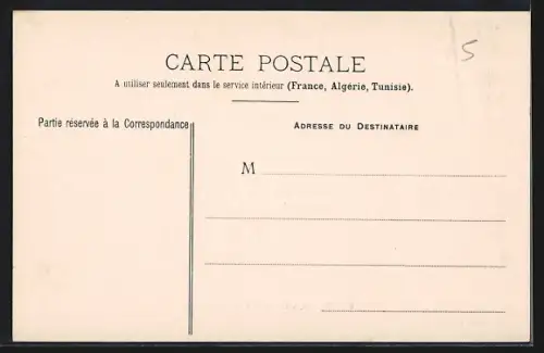 AK Toulon, L` Avenue Vauban et la Gare, Strassenbahn