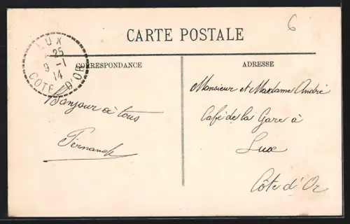 AK Toulon, Le Boulevard de Strasbourg, Strassenbahn