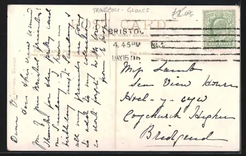 AK Bristol, Tram Centre, Strassenbahn