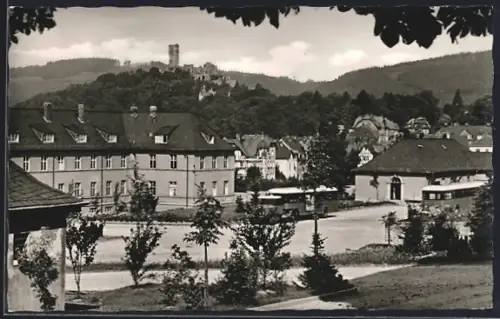 AK Königstein im Taunus, Albertus Magnus Kolleg mit Königsteiner Burg