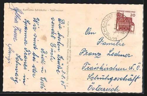 AK Münchsmünster /Obb., Ortsansicht, Strassenpartien und Kirche