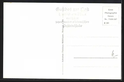 AK Breisach a. Rhein, Rheintor an Flusspartie