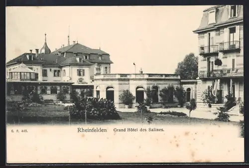 AK Rheinfelden, Grand Hotel des Salines mit Anlage