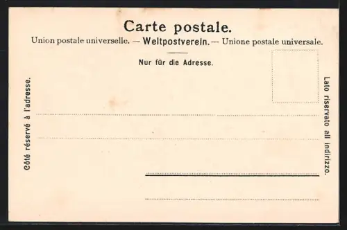 AK Chur, Totalansicht mit Bergpanorama aus der Vogelschau