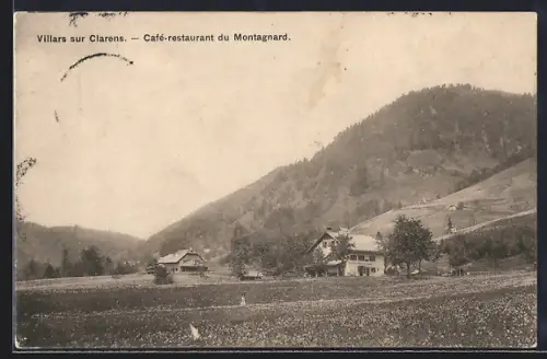 AK Villars sur Clarens, Café-restaurant du Montagnard