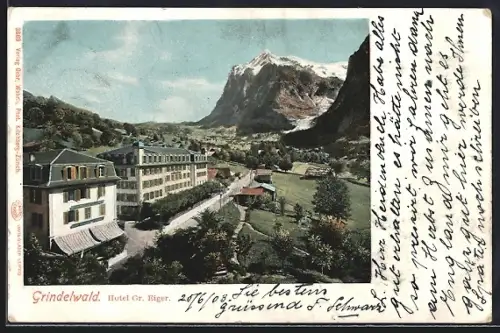AK Grindelwald, Hotel Gr. Eiger