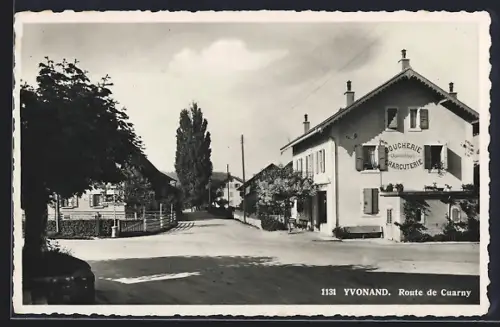 AK Yvonand, Route de Cuarny, Boucherie