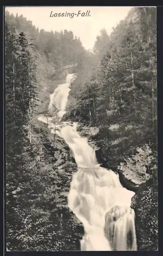 AK Lassing-Fall, Panorama, Wasserfall