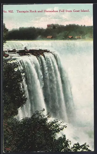 AK Goat Island, Terrapin Rock and Horseshoe, Wasserfall