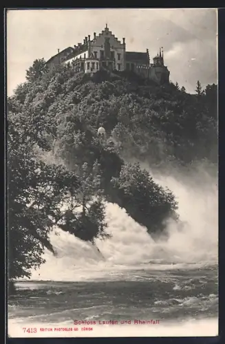 AK Laufen, Schloss und Rheinfall