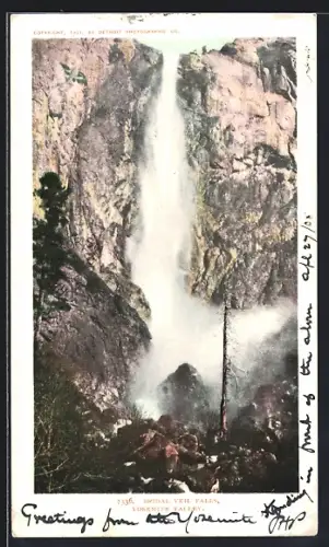 AK Yosemite Valley, Bridal Veil Falls, Wasserfall