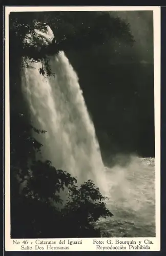 AK Cataras del Iguazú, Salto Dos Hermanas, Wasserfall