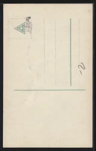 Foto-AK R & K / L Nr. 8618/5: Kind mit Blumensträussen, Geburtstag