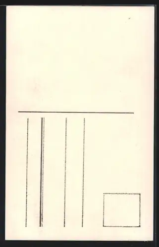 Foto-AK R & K / L Nr. 4845/4: Junges Paar vor Dorfkulisse, Die Lore am Tore