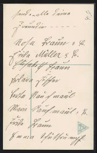 Foto-AK R & K / L Nr. 8749/2: Mädchen sitzt auf einem Wagen mit Blumen, Geburtstag