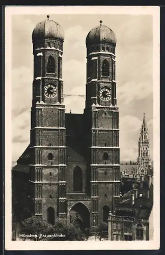 AK München, Frauenkirche, Vorderansicht