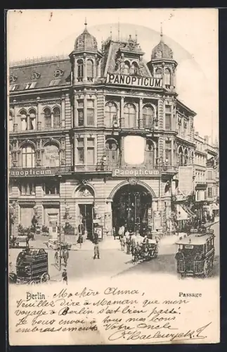 AK Berlin, Friedrichstrasse, Passage, Panopticum