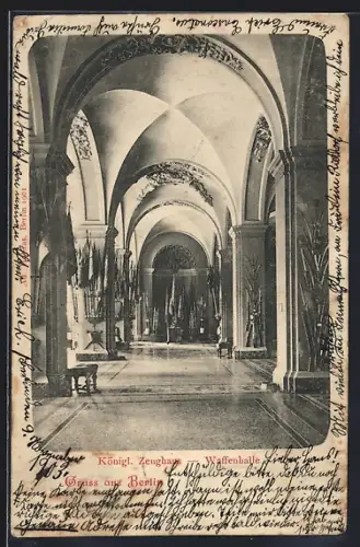 AK Berlin, Königliches Zeughaus, Waffenhalle
