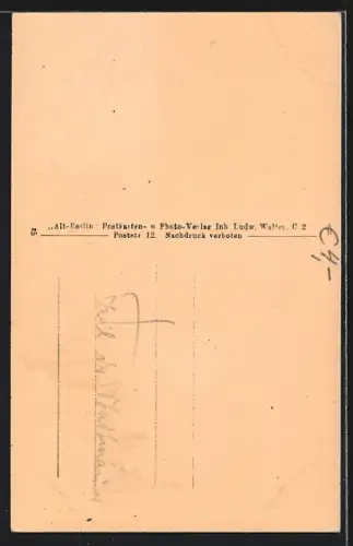 AK Alt-Berlin, der Wusterhausener Bär im Cöllnischen Park