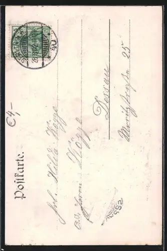 AK Berlin-Tiergarten, Vorderansicht vom Roland-Brunnen