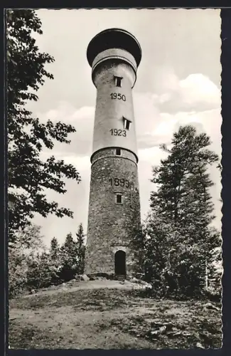 AK Hohe Möhr i. bad. Schwarzwald, Ansicht vom Hohe-Möhr-Turm