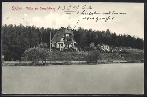 AK Lychen, Villen am Oberpfuhlsee