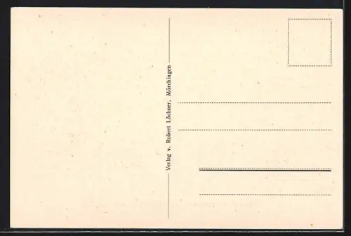 AK Mörchingen i. Lothr., Schlacht bei Mörchingen 1914, Von Granaten zerstörtes Dorf Dalheim