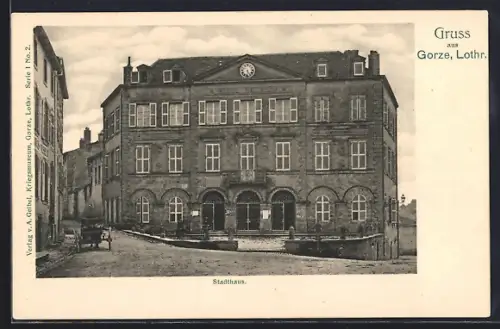 AK Gorze /Lothr., Stadthaus