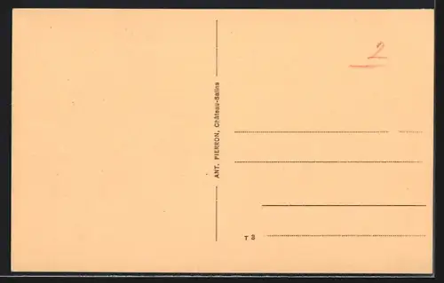 AK Château-Salins, Panorama mit Kirche, Frauenportrait