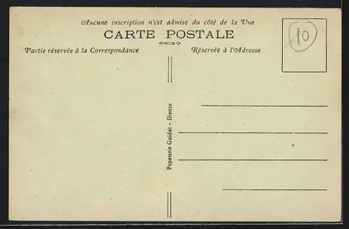 AK Dieuze, Avenue Maréchal-Foch